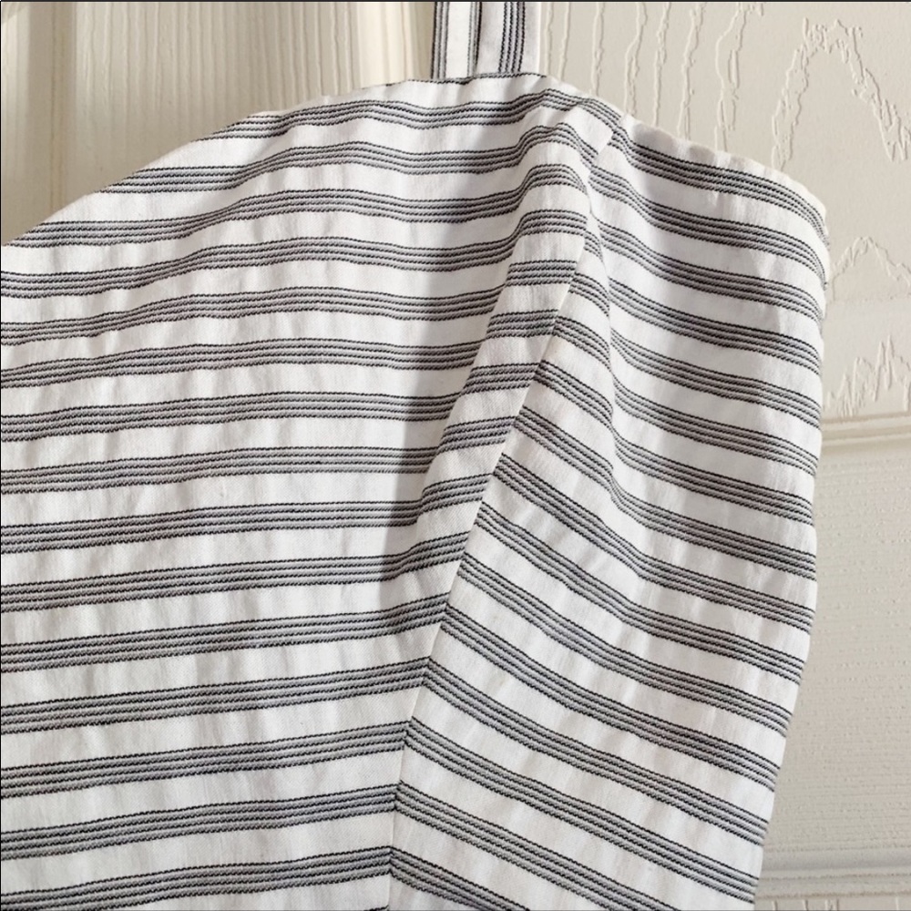 WAYF Striped Crop Top Large C125 - Picture 3 of 6